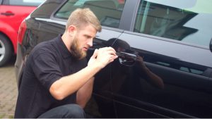 Locked keys in car