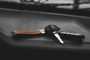 Broken car key