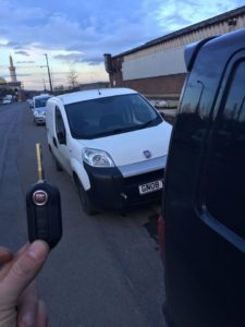 New Fiat Fiorino key