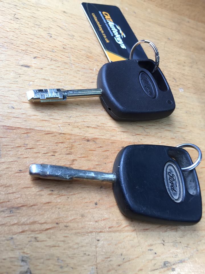 Replacement Ford Focus keys