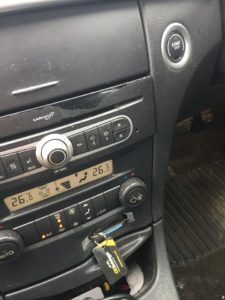 Renault Laguna lost key