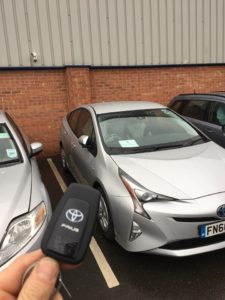Replacement Toyota Prius keys